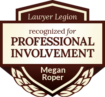 Megan Roper | recognized for professional involvement | Lawyer Legion
